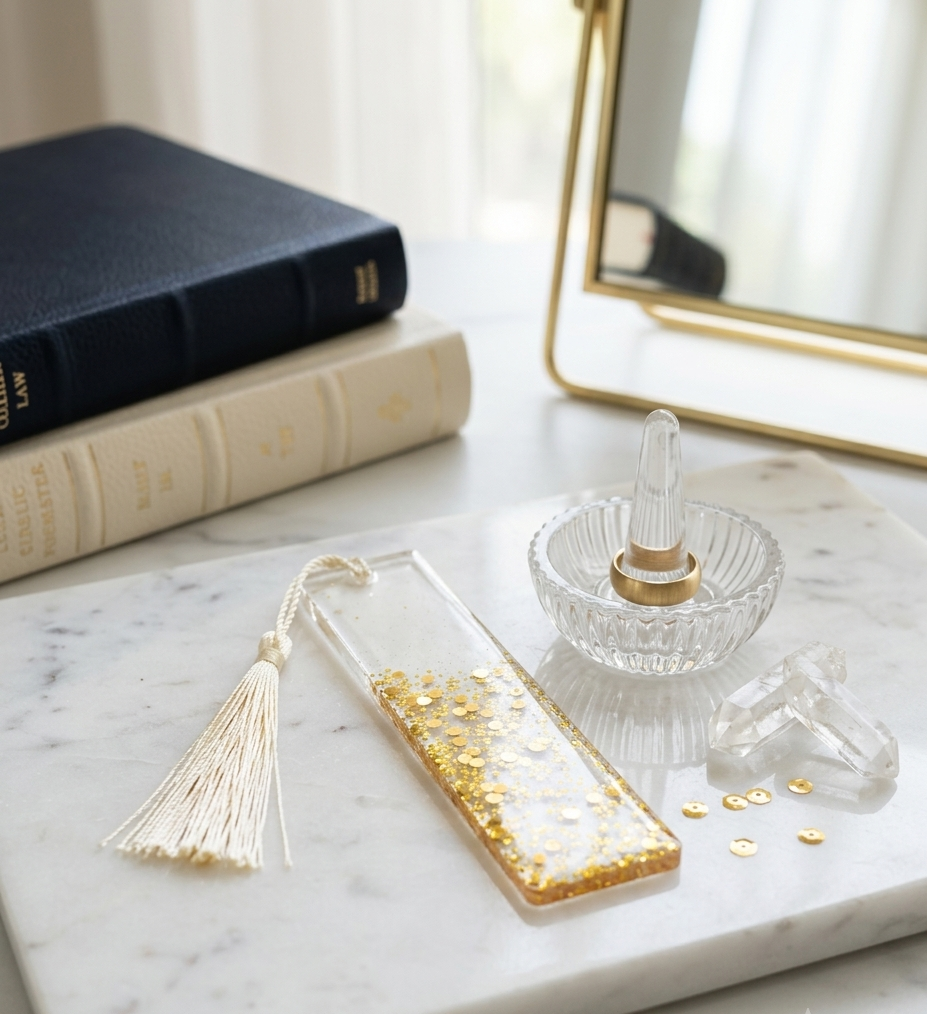 Glitter Bookmark