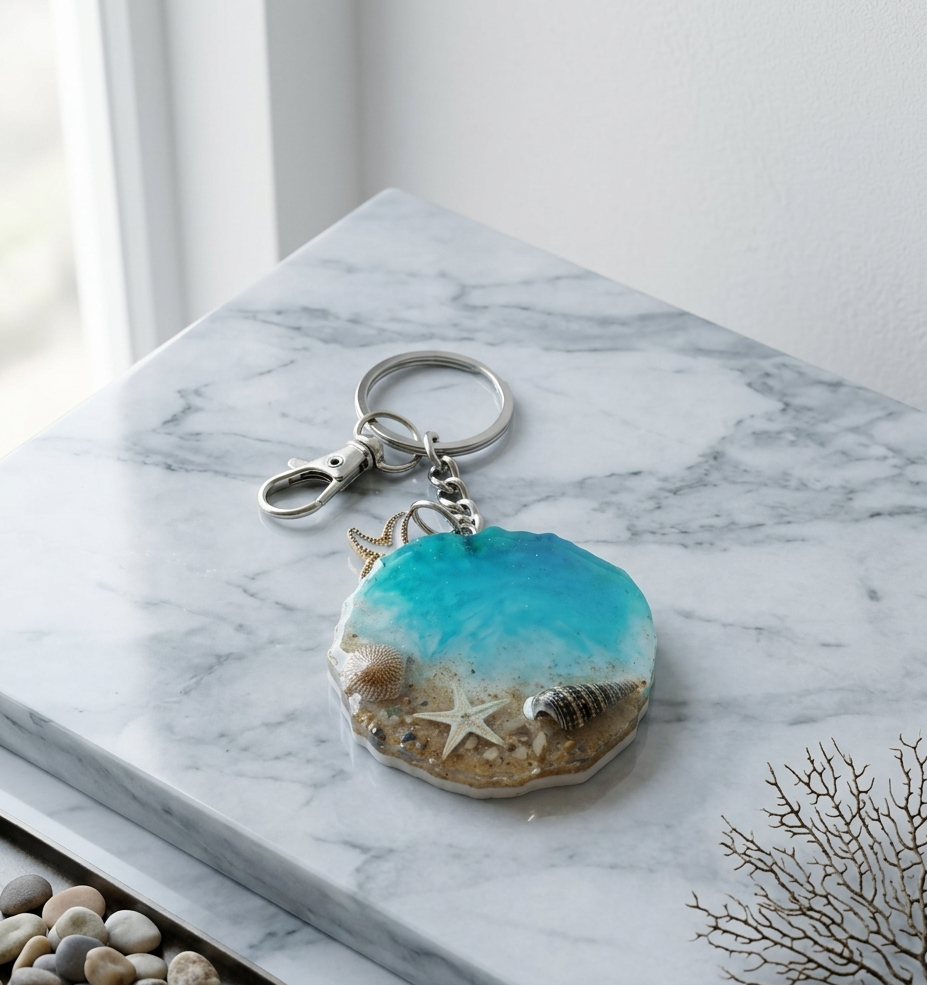 Resin Keychain