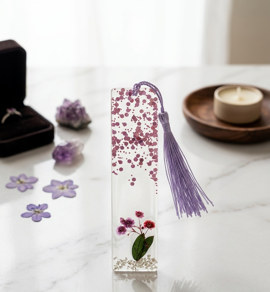 Resin Bookmark