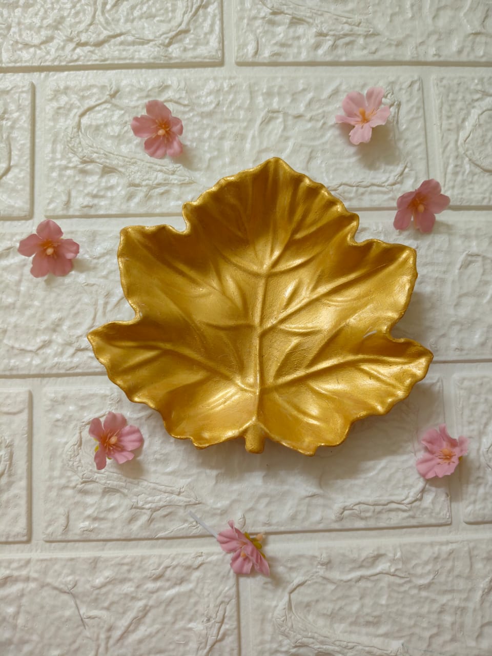 Golden Leaf Tray